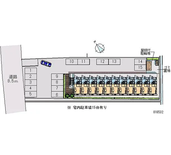 富士市岩本 月極駐車場